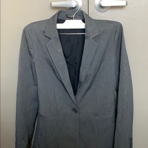 Express grey suit jacket Size 4